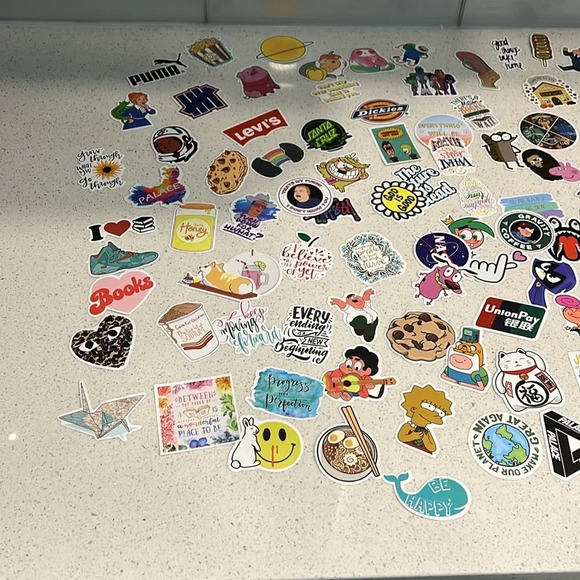 Lot #1 of  a verity of stickers - Picture 2 of 5